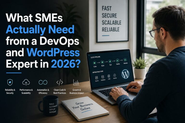 What SMEs Actually Need from a DevOps and WordPress Expert in 2026