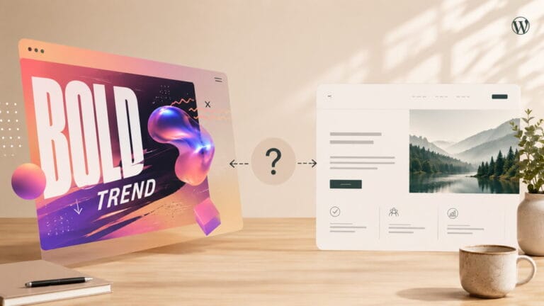 The WordPress Redesign Trend That Most of My Clients Should Skip